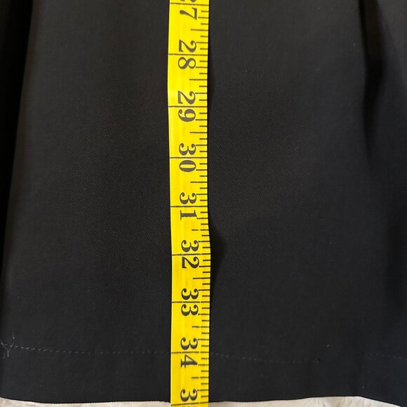 White House/Black Market Black Sleeveless Zippered Dress - Picture 8 of 10